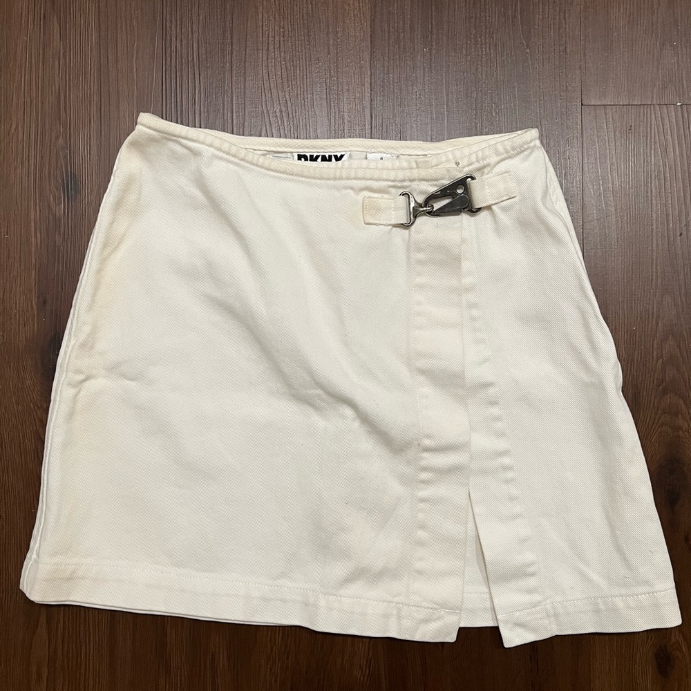DKNY jean skirt